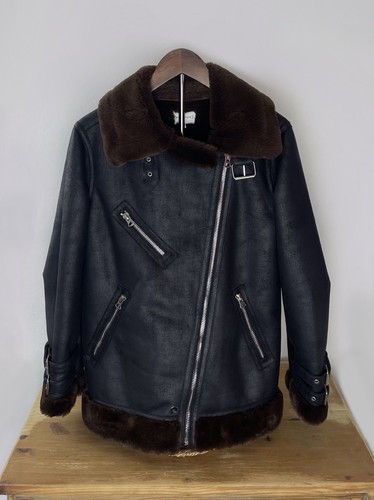 Warehouse brown faux fur - brown,