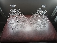 Two Wire Cup Cake Stands. Easily Assembled to hold  23 Cakes On Each.
