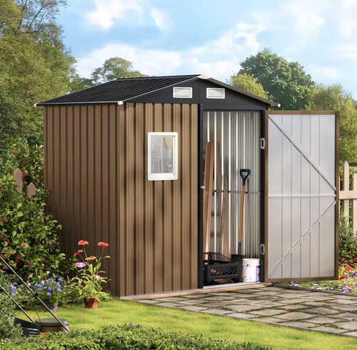 Outdoor storage cabinet shed - storage,