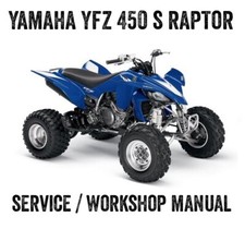 Yamaha YFZ450S YFZ 450S Raptor