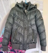  HOODED PUFFA COAT FROCCELLA DESIGNER BRAND SIZE MEDIUM