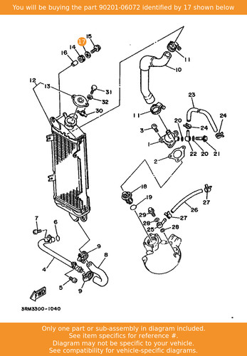 Yamaha washer plate - washer,,