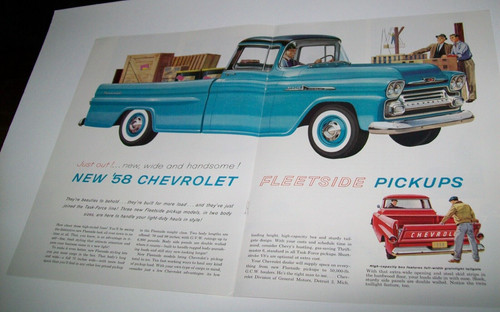 1958 chevy apache - apache, truck