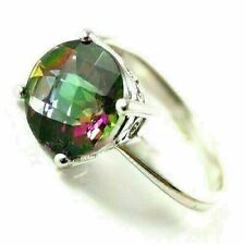 Silver Ring Mystic Topaz