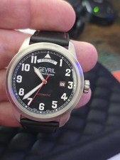 44mm Gevril Mens  Swiss