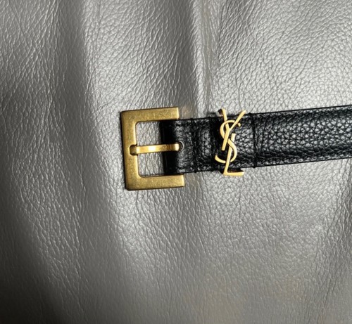 Ysl leather belt - belt, 95cm
