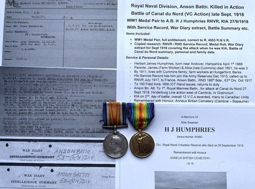 Ww1 medal pair royal - medal,