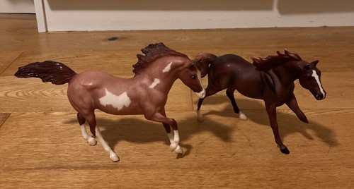 Breyer red roan pinto - breyer, horse