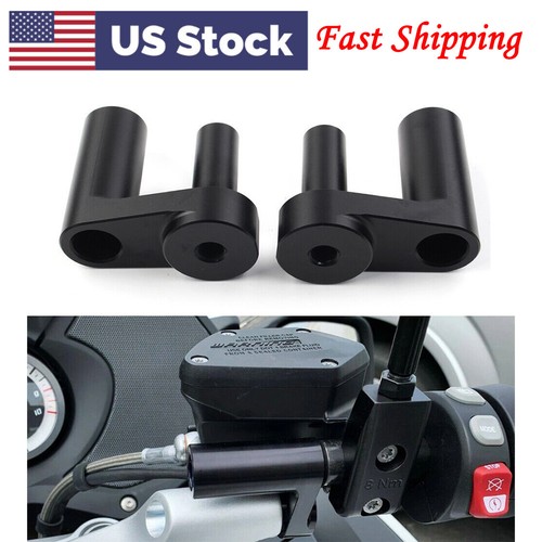 Black handlebar riser kit - handlebar,