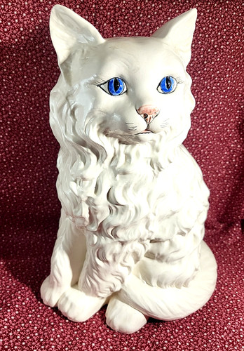 Vintage large ceramic persian - large,