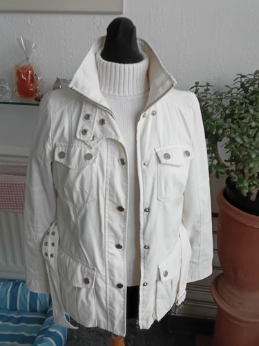 Ladies zara jacket - 12, ivory