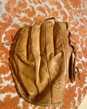 Vintage Leather Baseball Glove