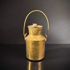 Vintage Indian Brass Milk Jug