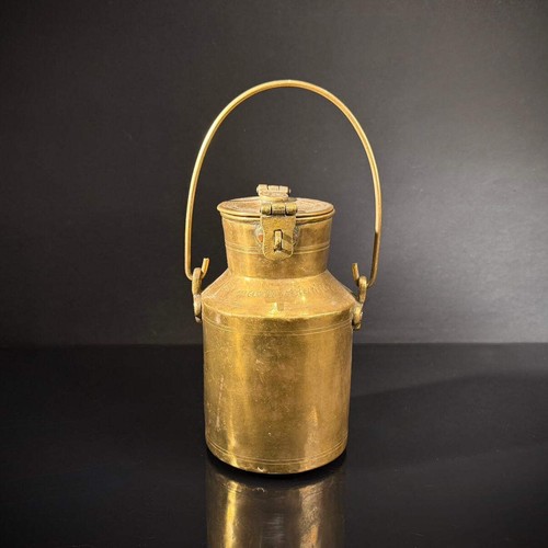 Vintage indian brass milk - brass, jug