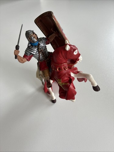Papo roman soldier and horse - papo,