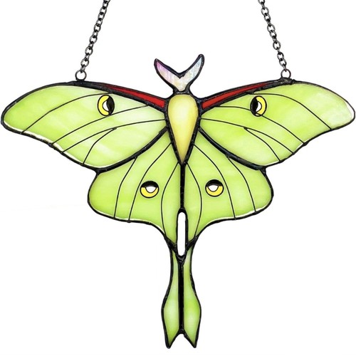 Stained glass window hanging - glass,