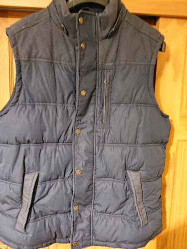 Fat face men navy quilted - face,