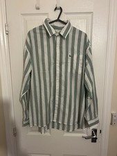 Mens Jack Wills Green Striped
