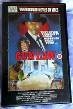 GUN LAW AKA DAY OF ANGER, WARAD VHS EX RENTAL, LEE VAN CLEEF SPAGHETTI WESTERN