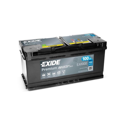Car battery ea1000 exide - battery,
