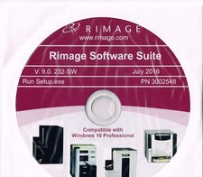 RIMAGE SOFTWARE SUITE V.9.0.232-SW - WINDOWS 10 PRO EV 400/600