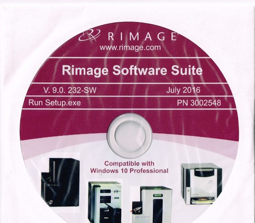 Rimage software suite - rimage,