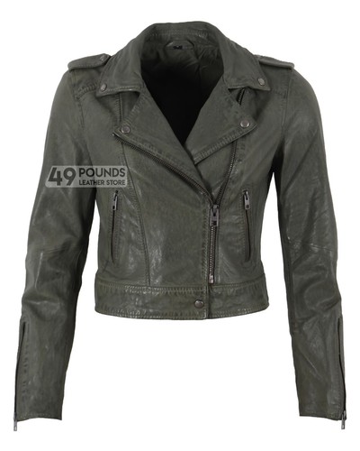 Ladies brando leather jacket - ladies,
