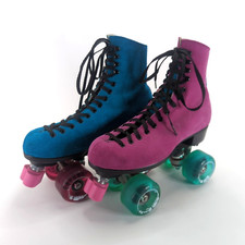 Riedell Custom Pink & Blue