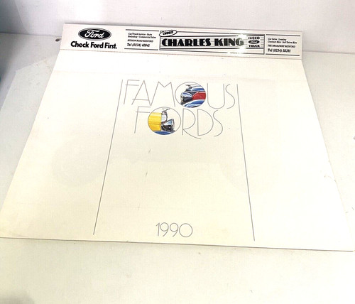 Rare large famous ford s - large, a3