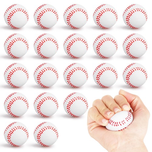 Mini baseball stress balls - baseball,