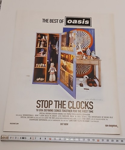 Oasis stop the clocks uk - stop,