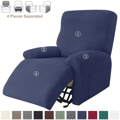 Jacquard stretch recliner - jacquard,