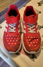 Adidas Nebzed Minnie Mouse Girls Trainers Size UK 3 Good Used Condition In Box
