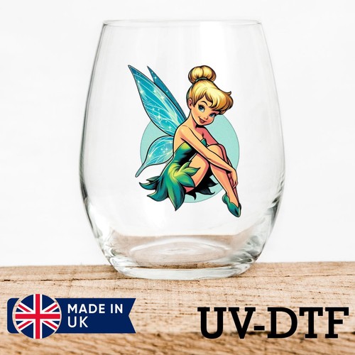 Tinkerbell 8pcs dtf - tinkerbell, uv