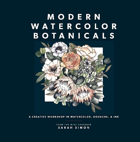 Modern watercolor botanicals - modern,