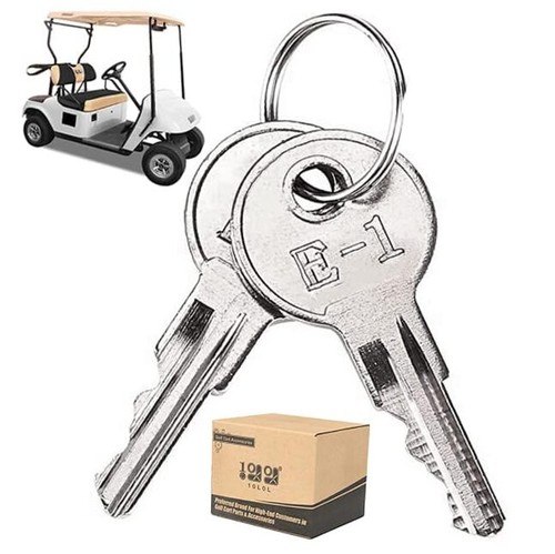 Golf cart key - cart, 2-pack
