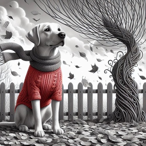 Golden labrador cross - (102),