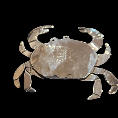 Vintage sterling silver crab - sterling,