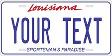 Louisiana 1993 license plate - louisiana,