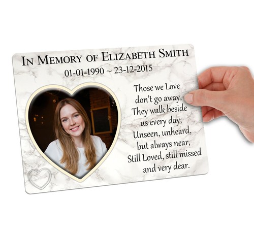 Large memorial plaque - large,
