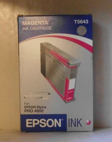 Genuine epson t5643 magenta - genuine,