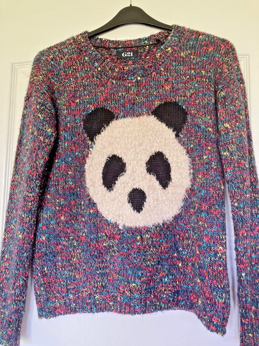 Asda g21 panda jumper - panda,