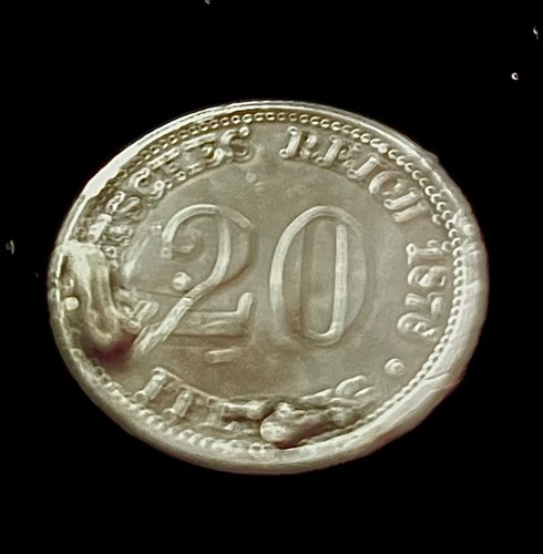 Pfennig german reich 1875 d - reich,