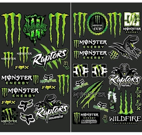 39x stickers sheets monster - stickers,