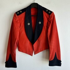 WW1 1920s British Royal Scots Regiment Mess Uniform Officer Named