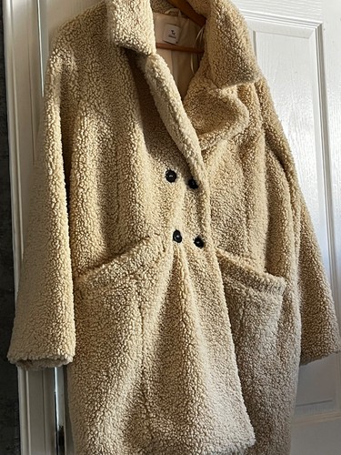 Teddy bear coat - size,