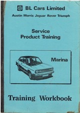 MORRIS MARINA Mk2 1.3 SALOON ESTATE VAN 1975- FACTORY MECHANICAL SERVICING GUIDE