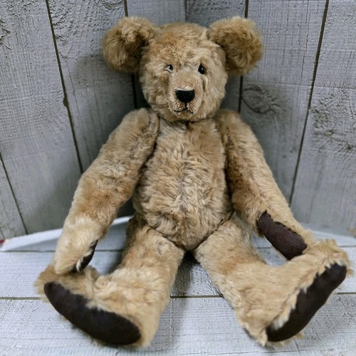 Antique mohair teddy bear - mohair,