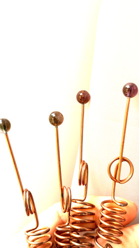 Copper dowsing rods dual - dowsing,