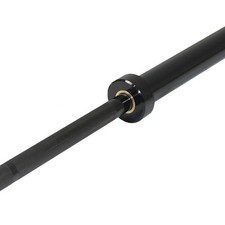 6FT 2 OLYMPIC BARBELL BLACK